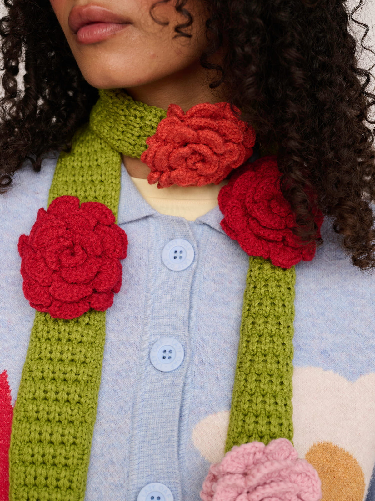 Fallen Flowers Scarf