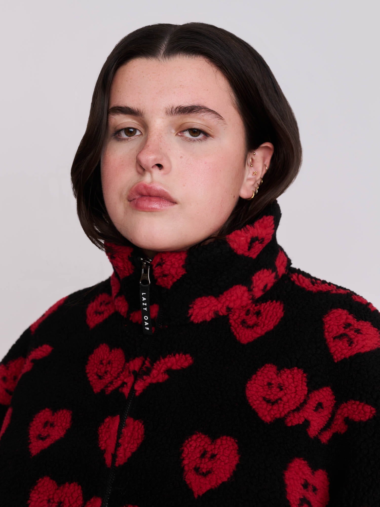 LAZY OAF レインボーハートハイネックニット Flower Power Cardigan – Lazy Oaf
