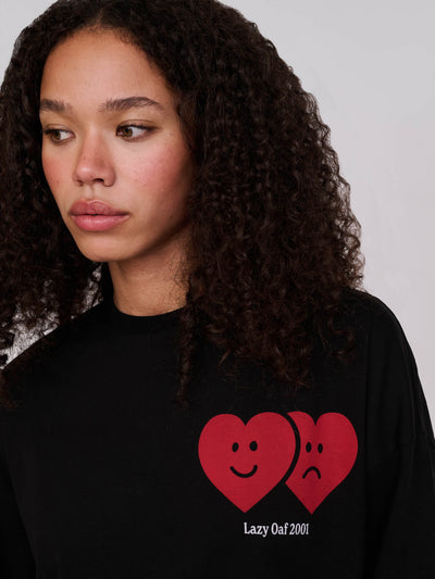 Mixed Emotions Black Long Sleeve T-Shirt