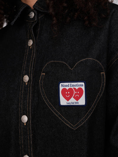 Heart Pocket Denim Shirt