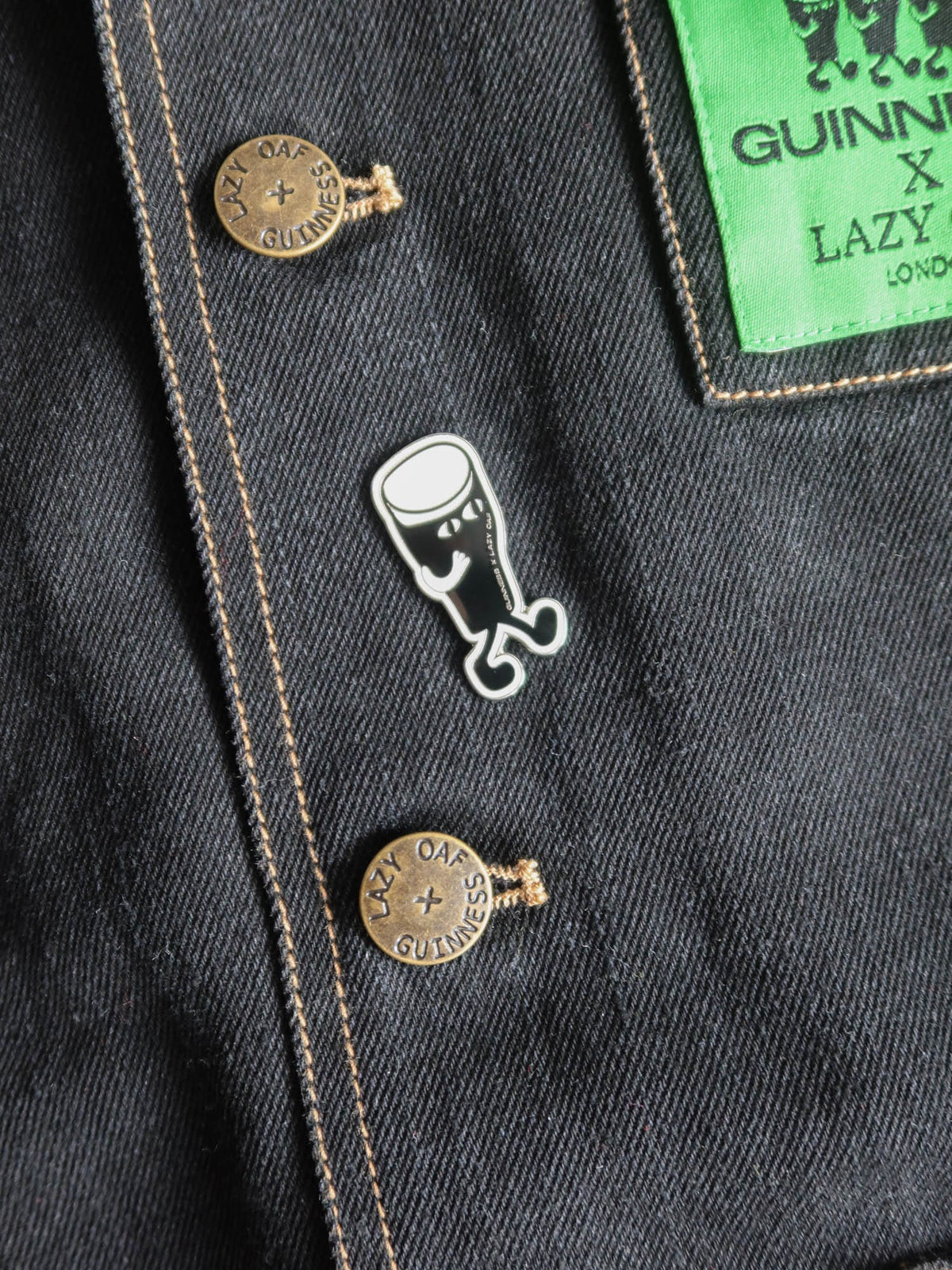 Guinness x Lazy Oaf Enamel Pin