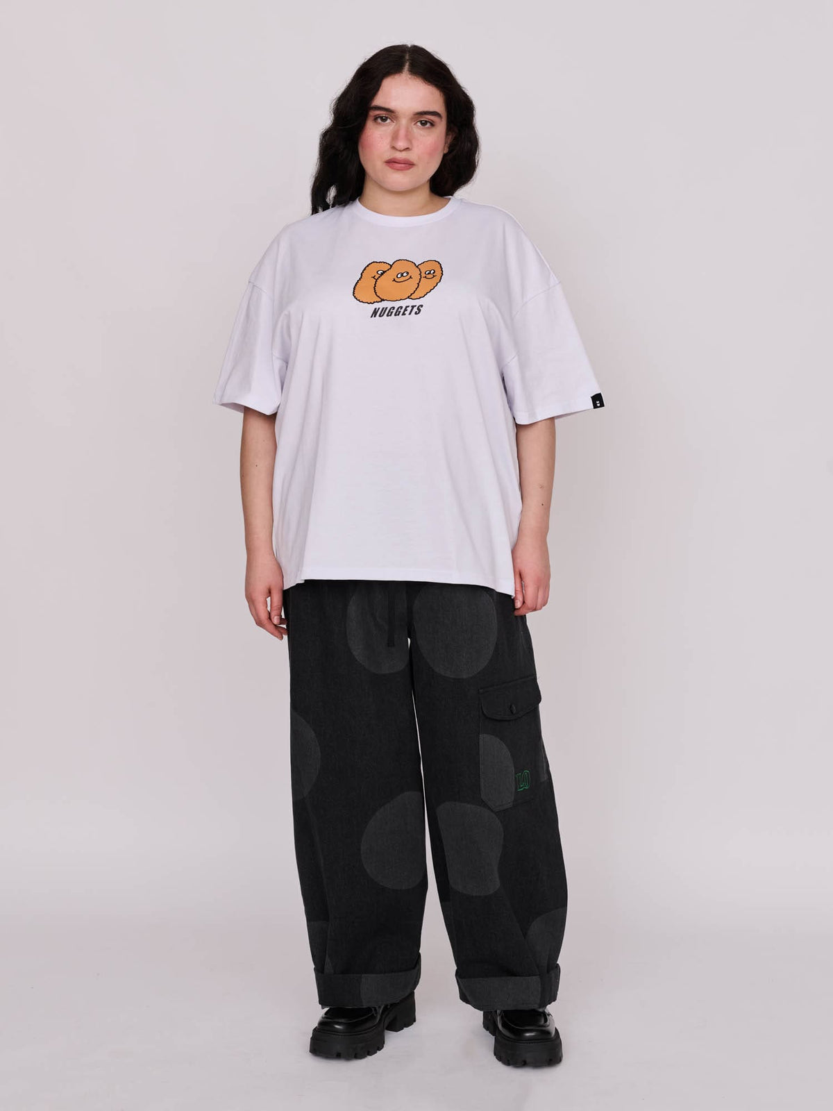 model:Yasmin wears size XXL and is 5’ 4”