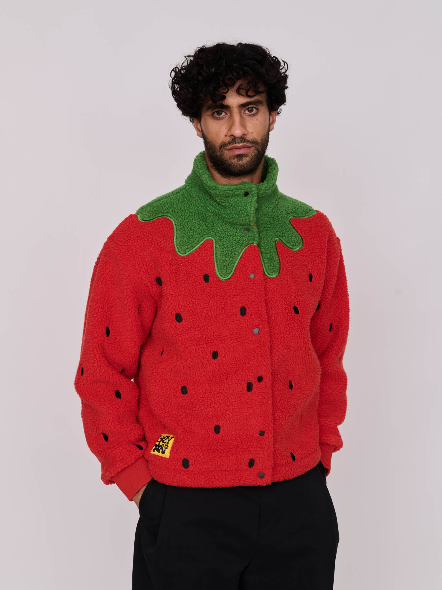 Giant Strawberry Fleece - PRE-ORDER SHIPS FROM 09/03 – Lazy Oaf