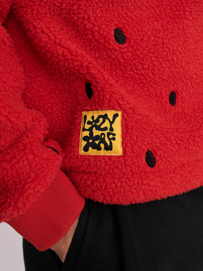 Giant Strawberry Fleece