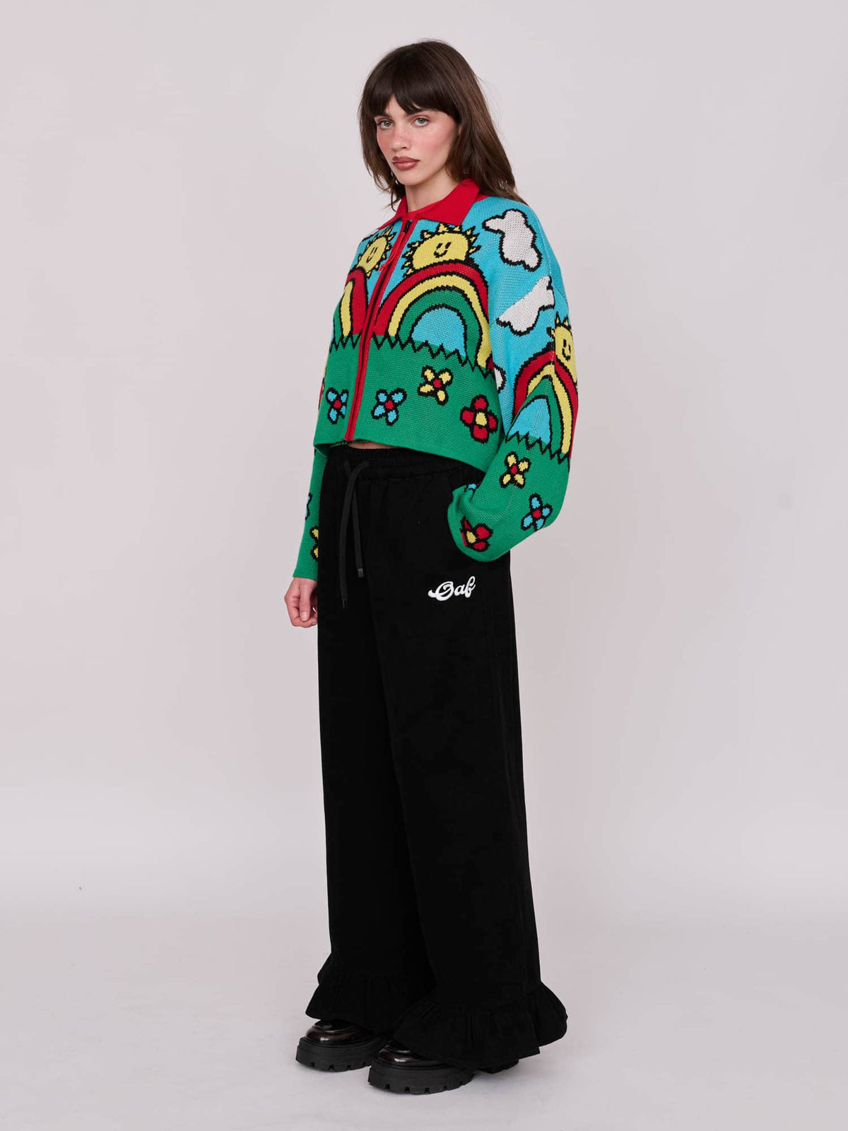 model:Molly wears size S and is 5’ 7”