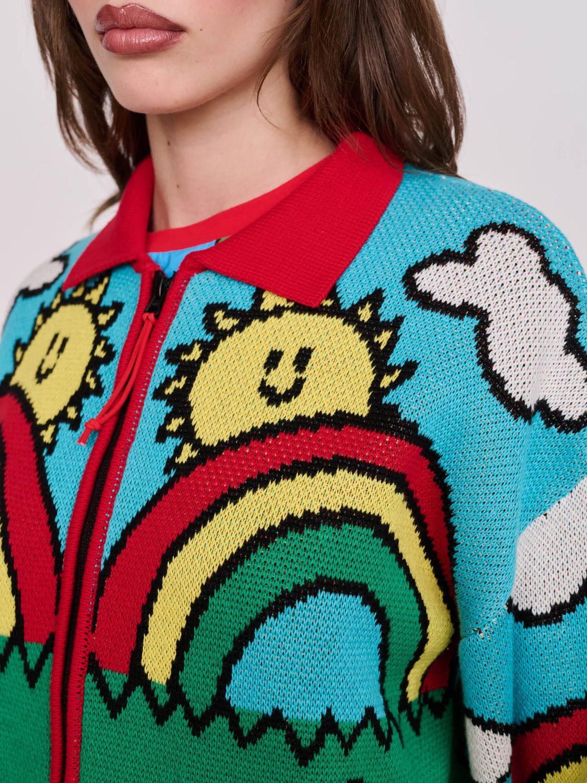 Sunny Days Zip Cardigan