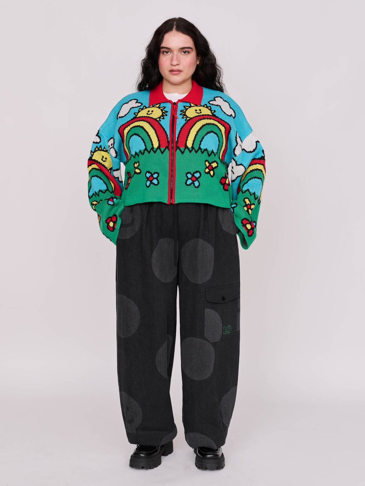 model:Yasmin wears size XXL and is 5’ 4”