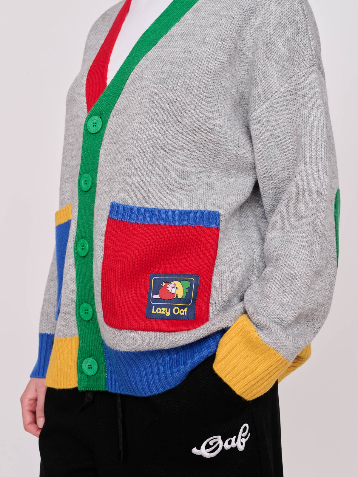 Colour Block Cardigan