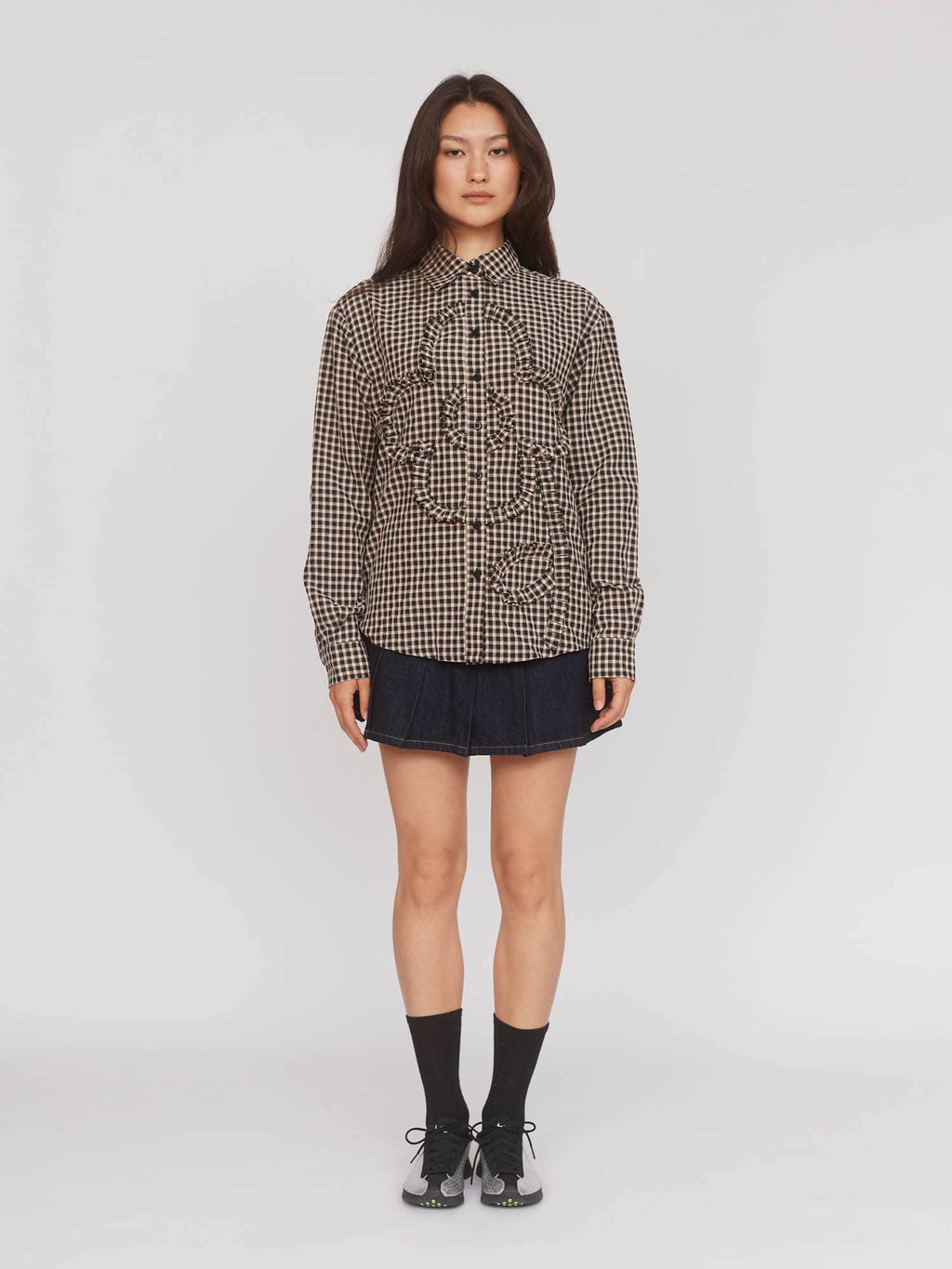 model:Aira wears size S and is 5’9”