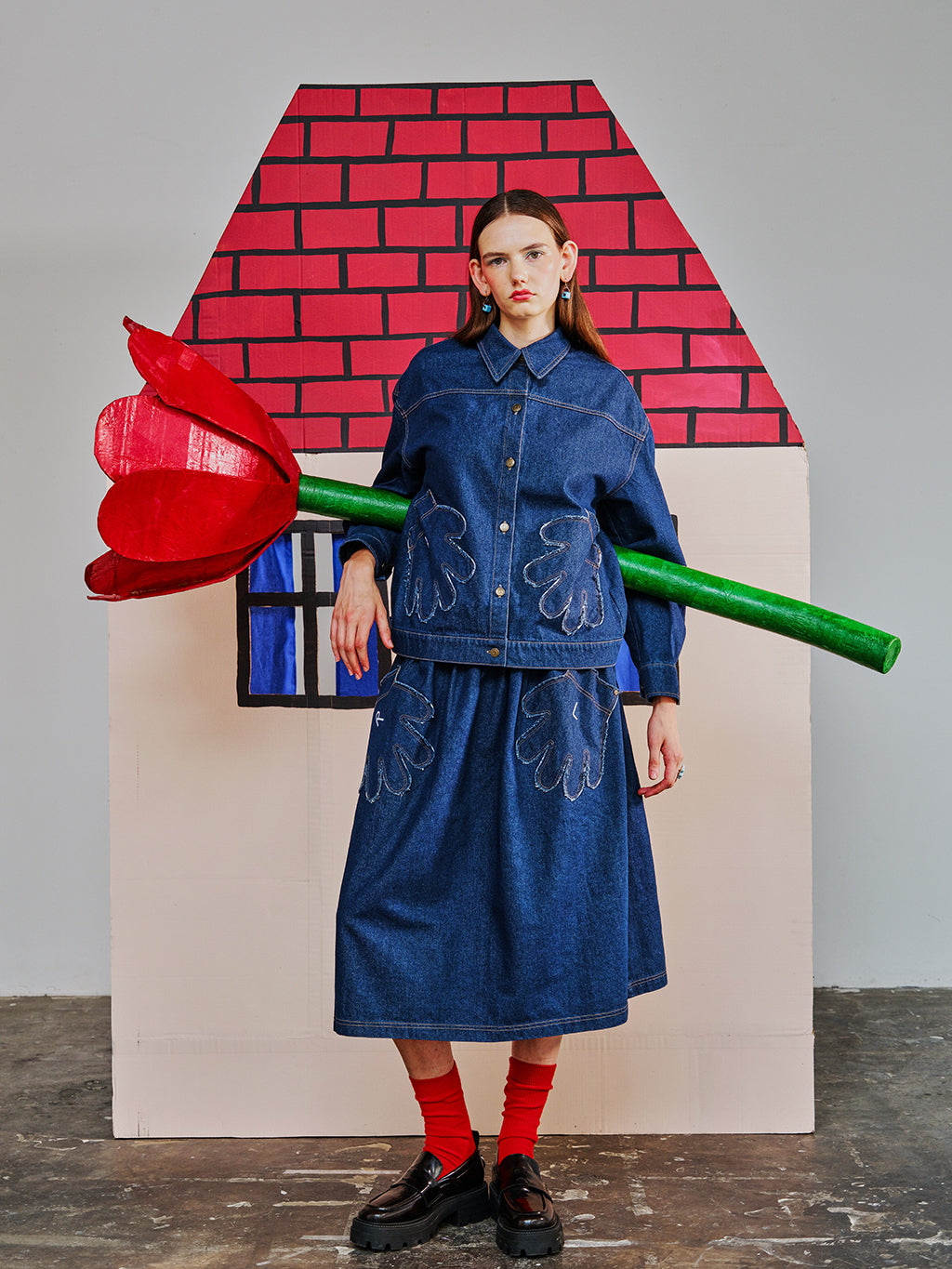 lazy oaf denim dress Happy Sad Sleeveless Denim Dress Lazy Oaf