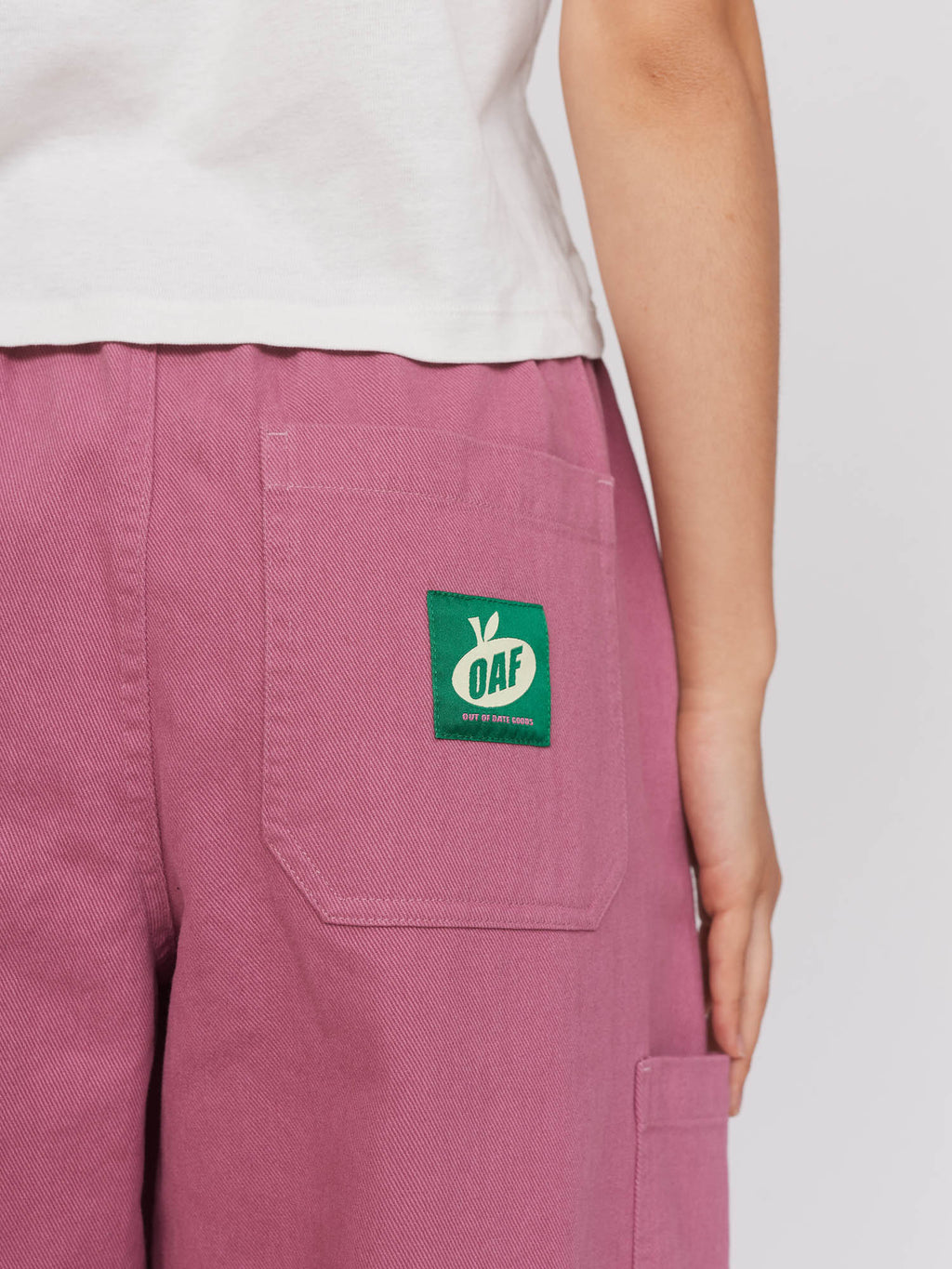 Bev Pink Barrel Leg Pants