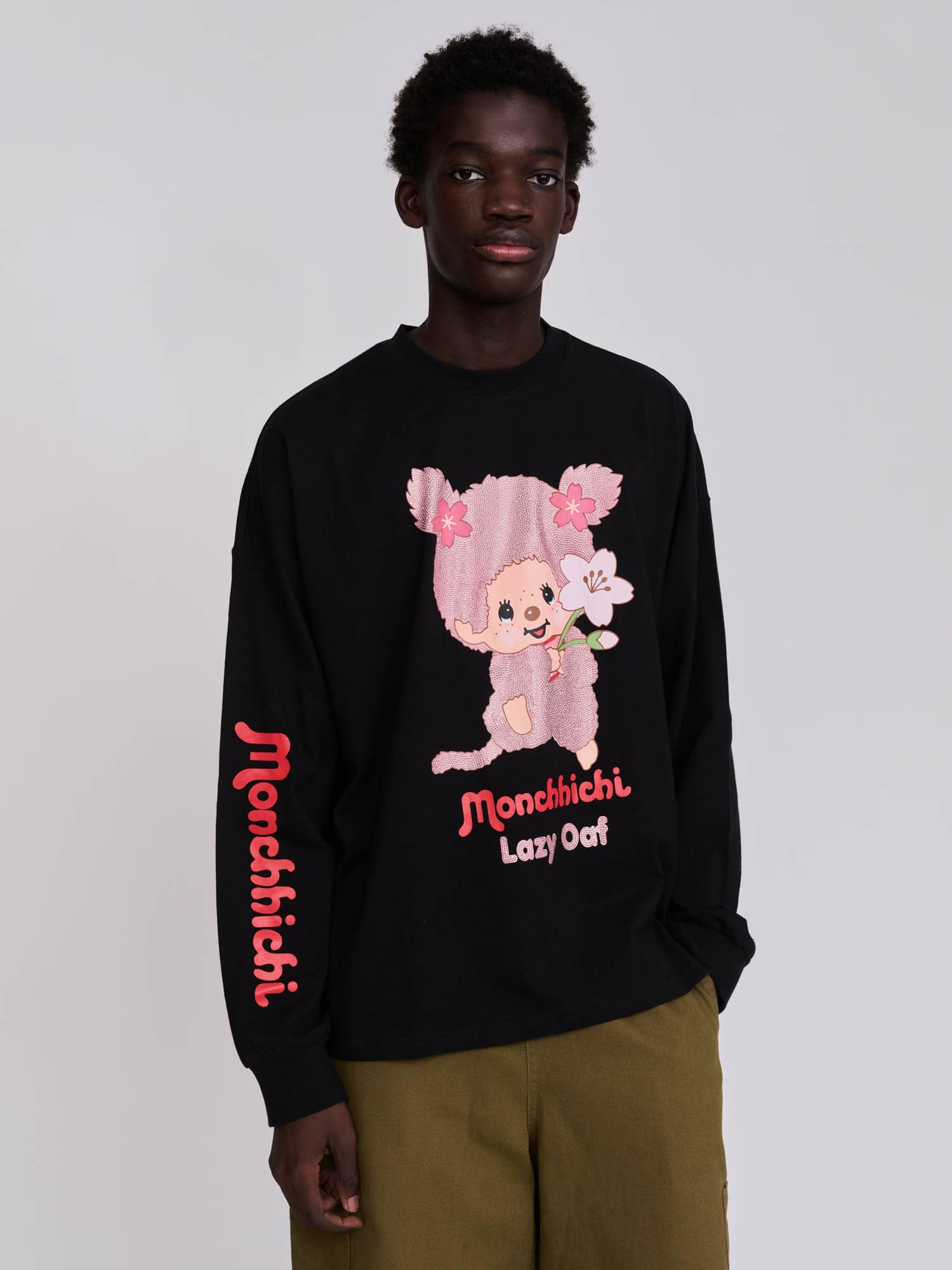 Monchhichi Long Sleeve Tee – Lazy Oaf