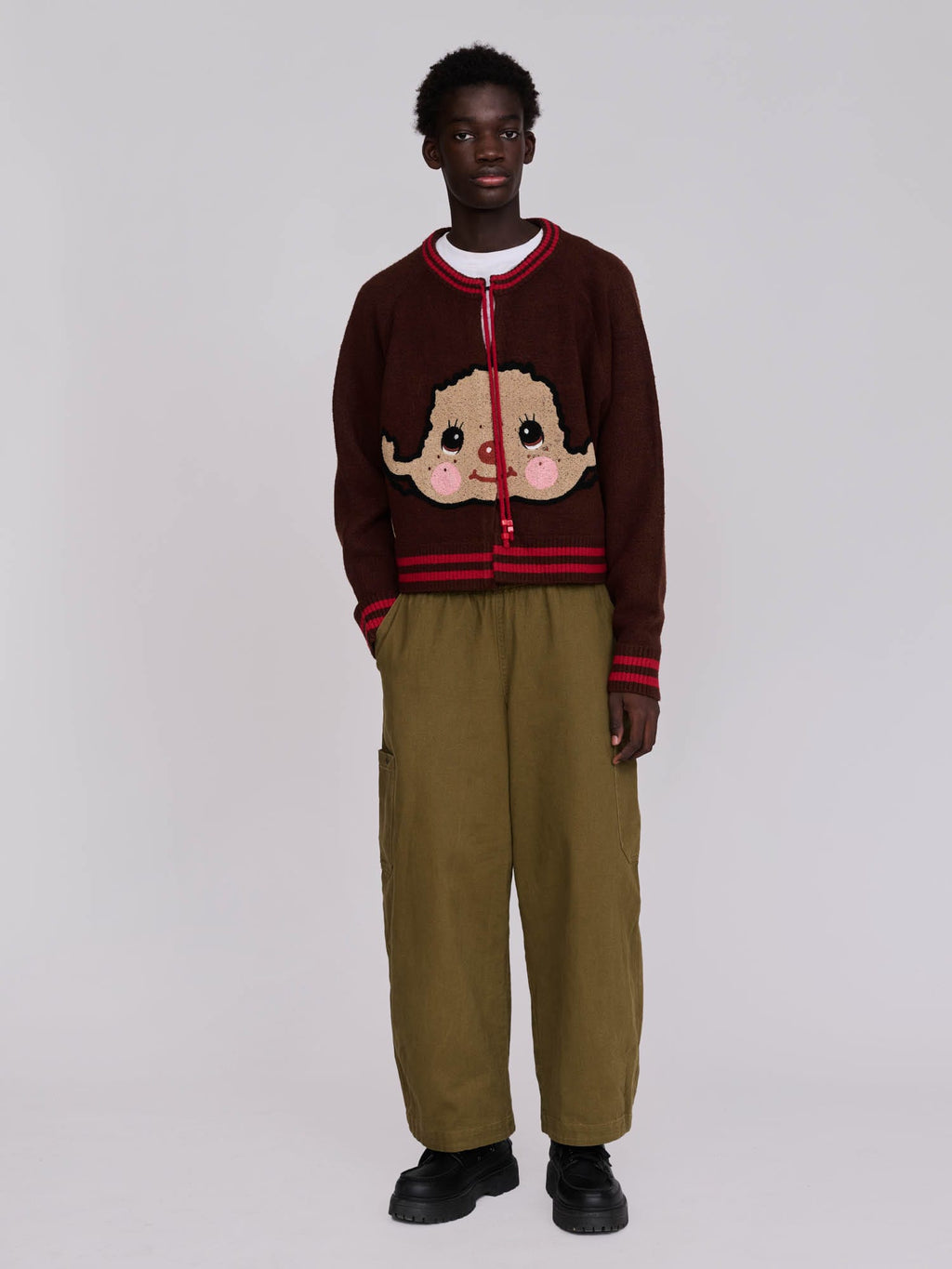 model:Elhadj wears size XXL and is 6’1”