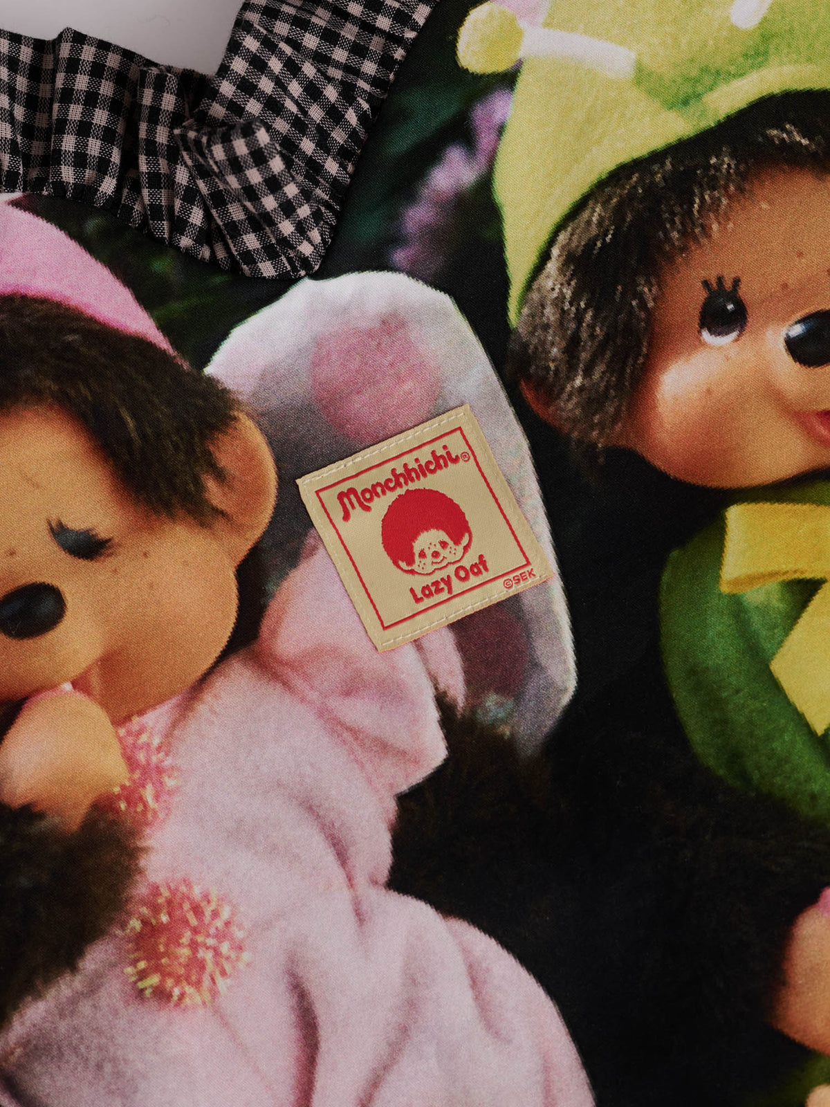 Monchhichi x Lazy Oaf Frill Bag