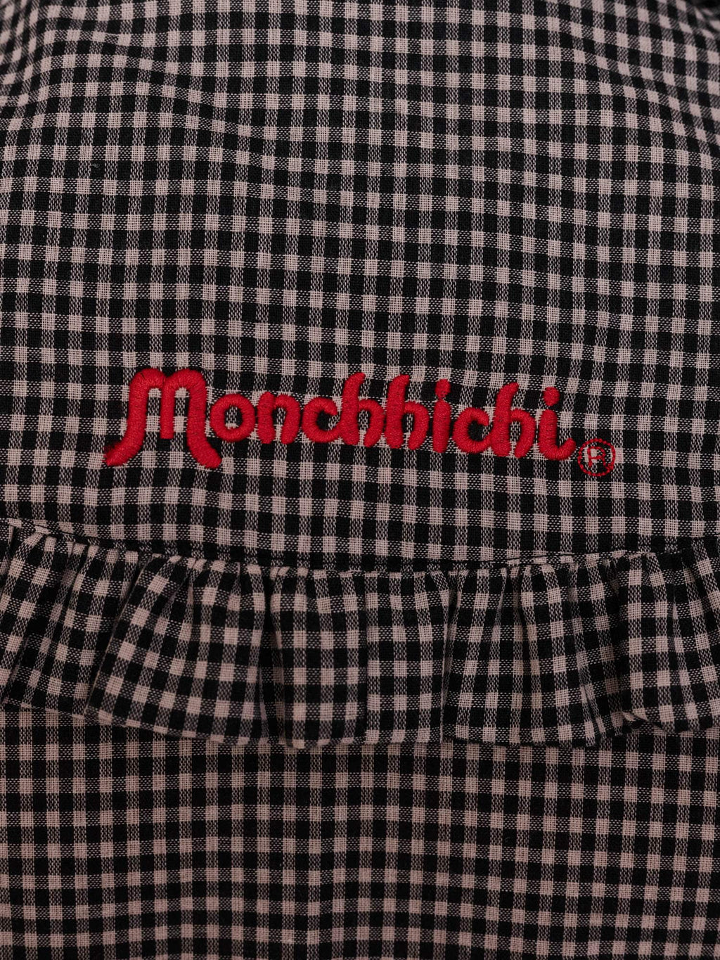 Monchhichi x Lazy Oaf Gingham Dress