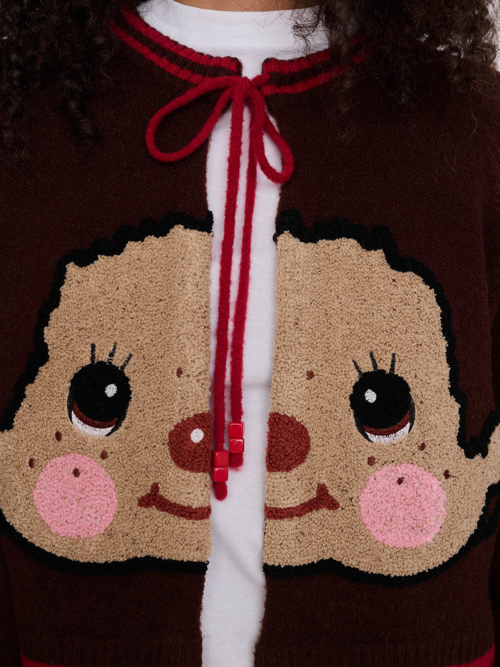 Monchhichi x Lazy Oaf Cardigan