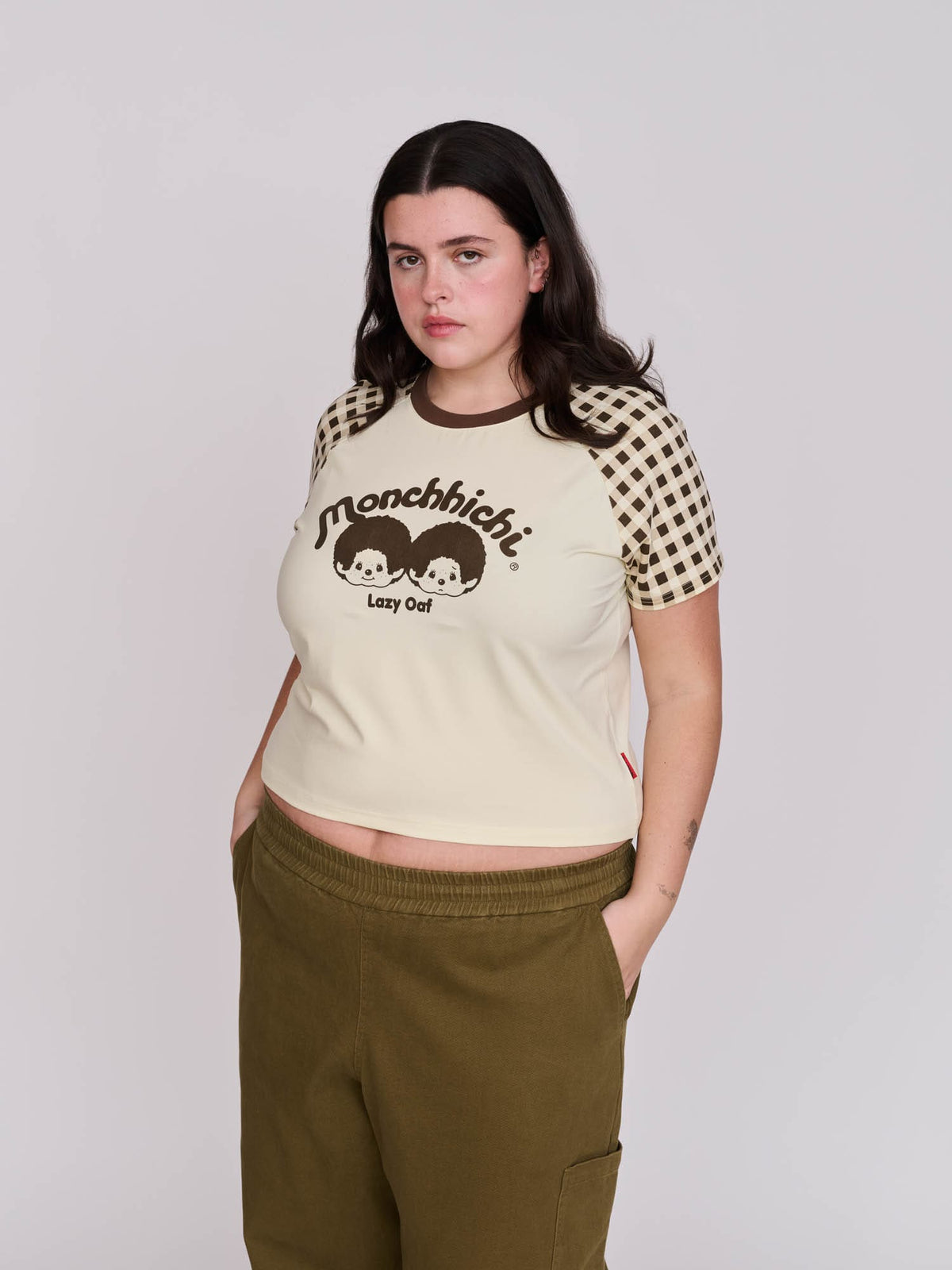 model:Bella wears size XXL and is 5’10”