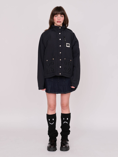 model:Molly wears size S and is 5’ 7”