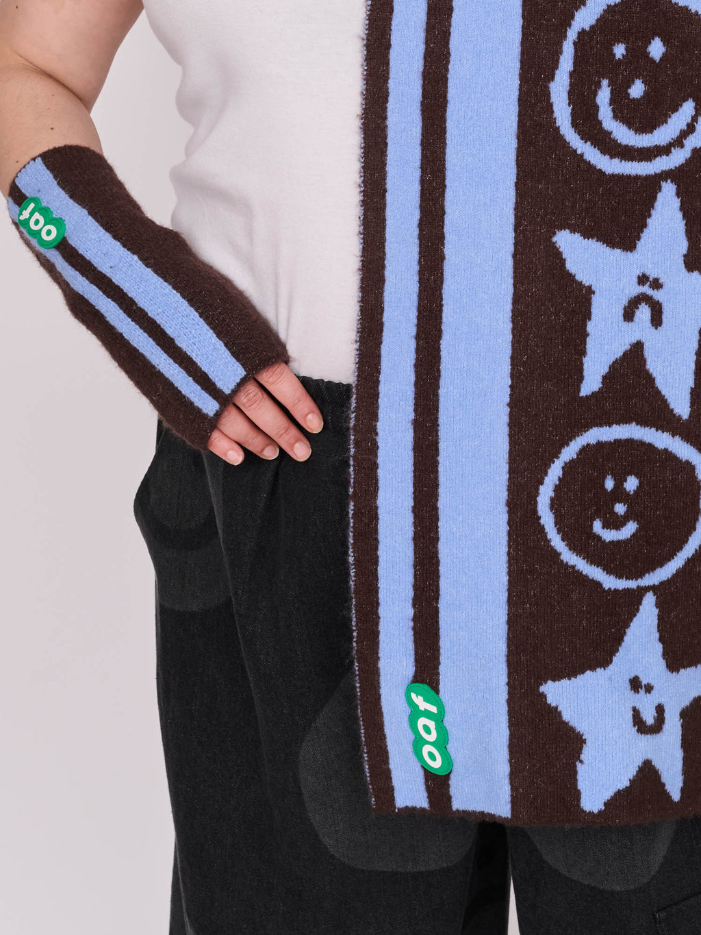 Oaf Around Wrist Warmers