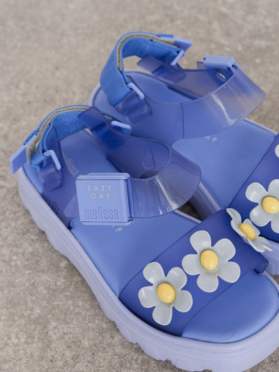 Melissa x LO Blue Kick Off Sandal