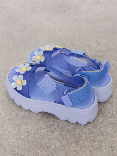 Melissa x LO Blue Kick Off Sandal