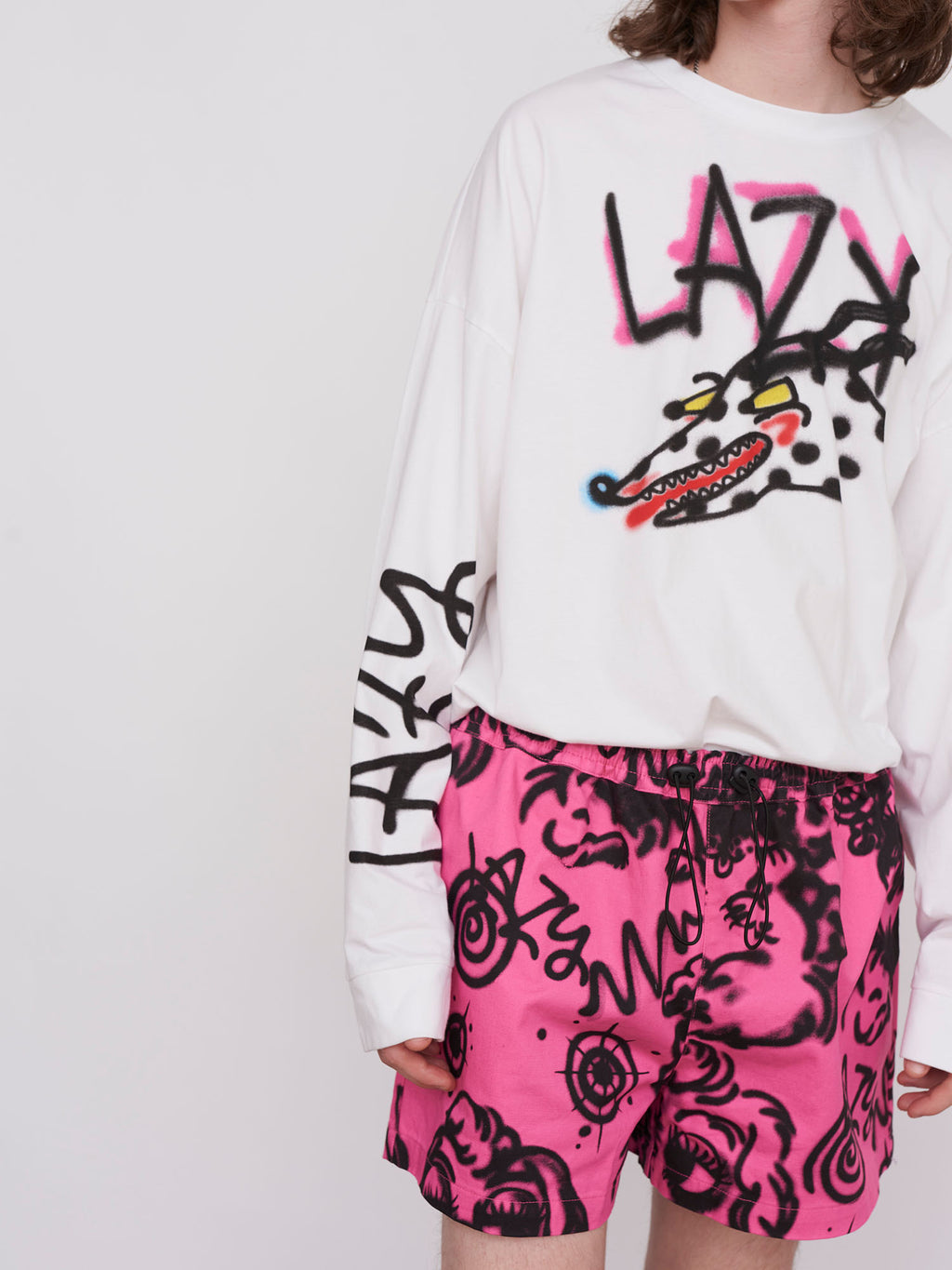 Lazy Oaf Bad Dalmation Long Sleeve T-shirt