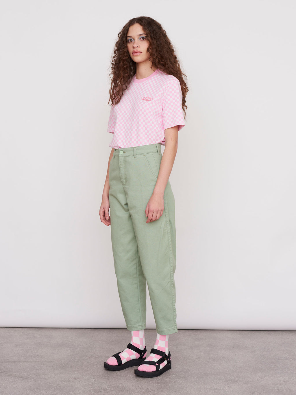 Lazy Oaf Checkers T-Shirt