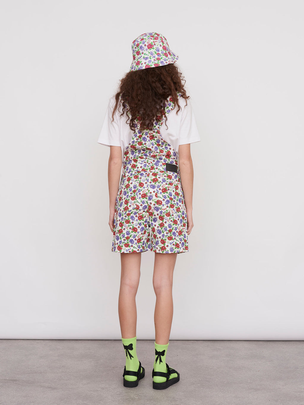 Lazy Oaf Childs Play Floral Dungarees
