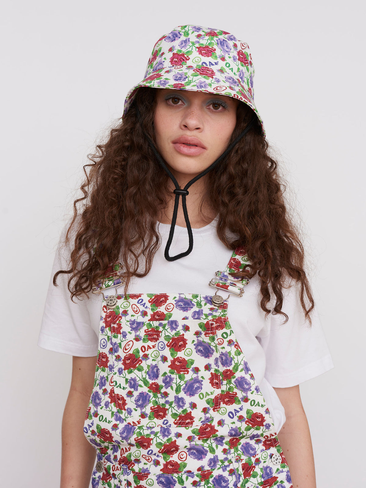 Lazy Oaf Childs Play Floral Dungarees