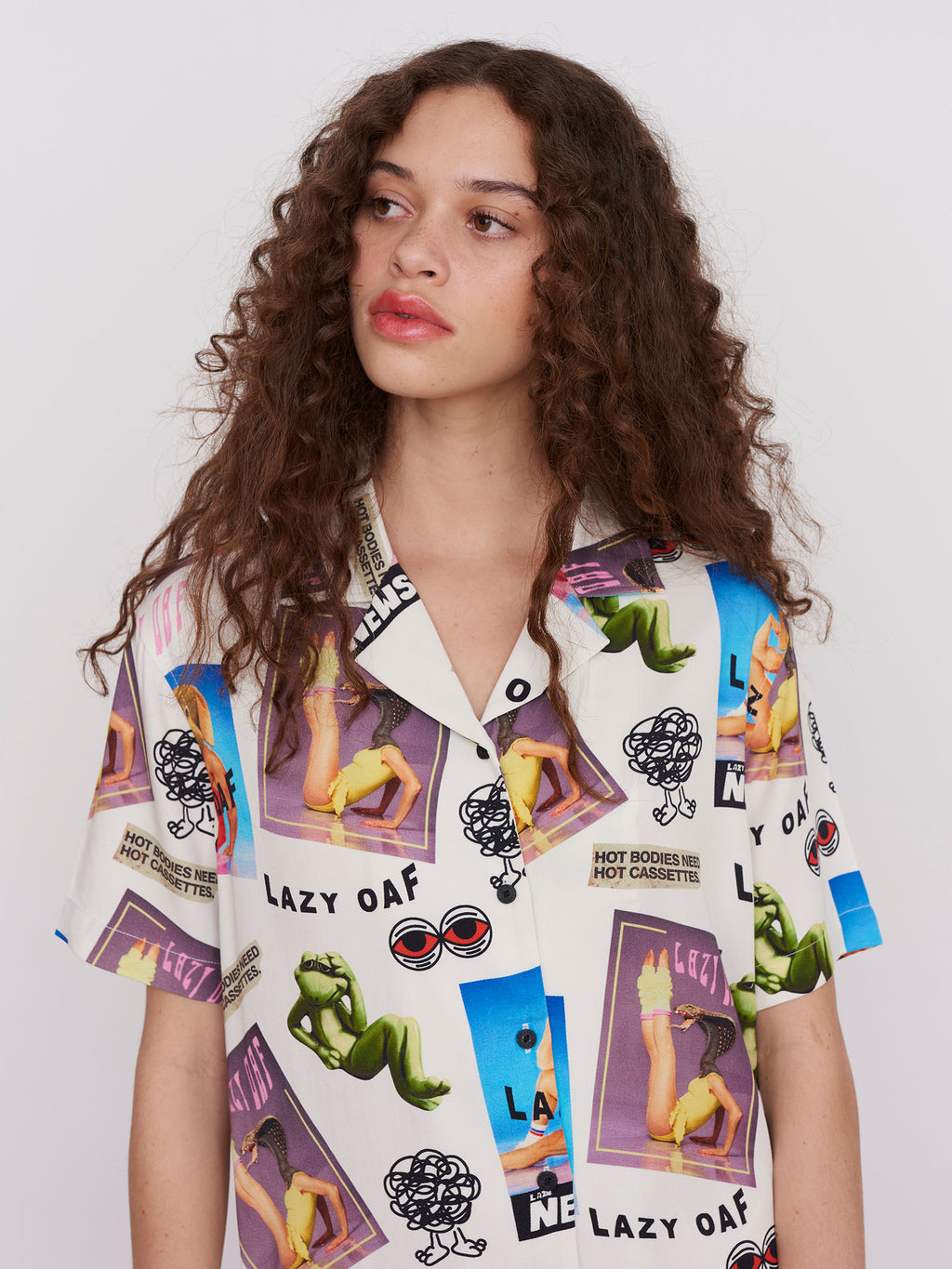 Lazy Oaf Aerobics Shirt Dress