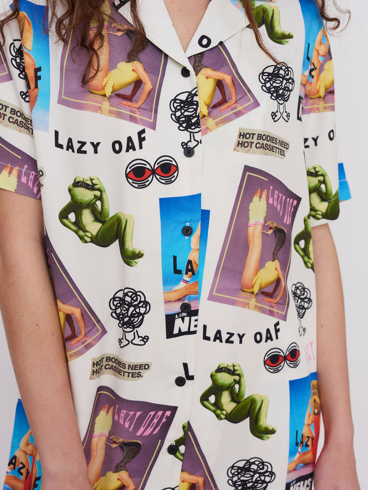 Lazy Oaf Aerobics Shirt Dress