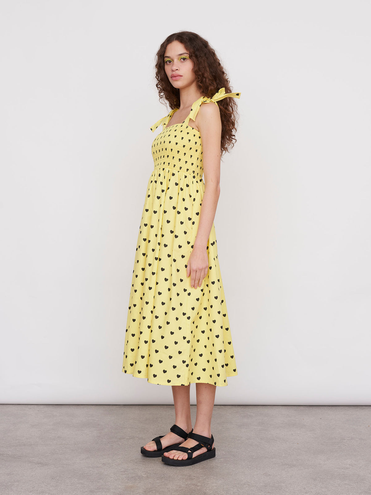 Lazy Oaf Lemon Love Smock Dress