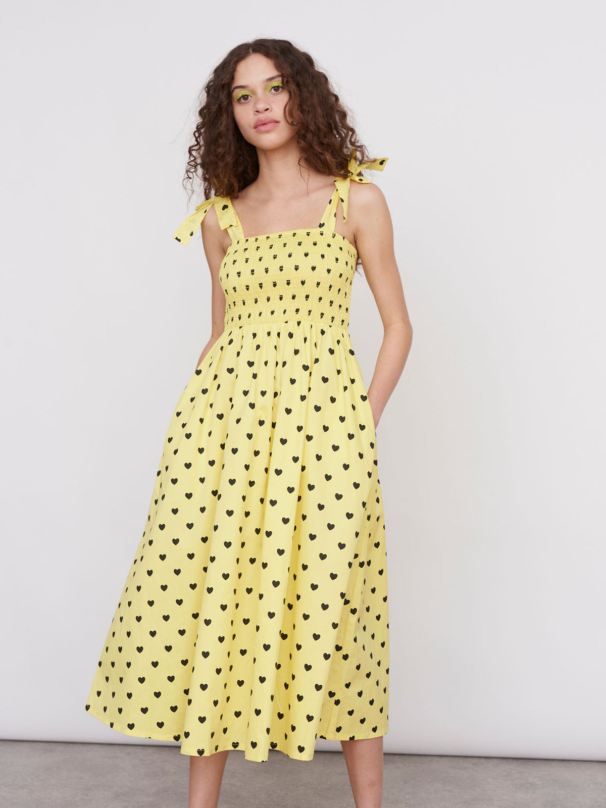 Lazy Oaf Lemon Love Smock Dress
