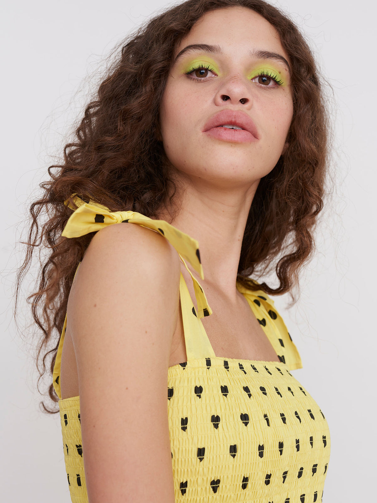 Lazy Oaf Lemon Love Smock Dress