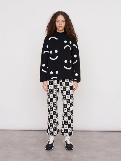 Lazy Oaf Happy Sad Knit Jumper
