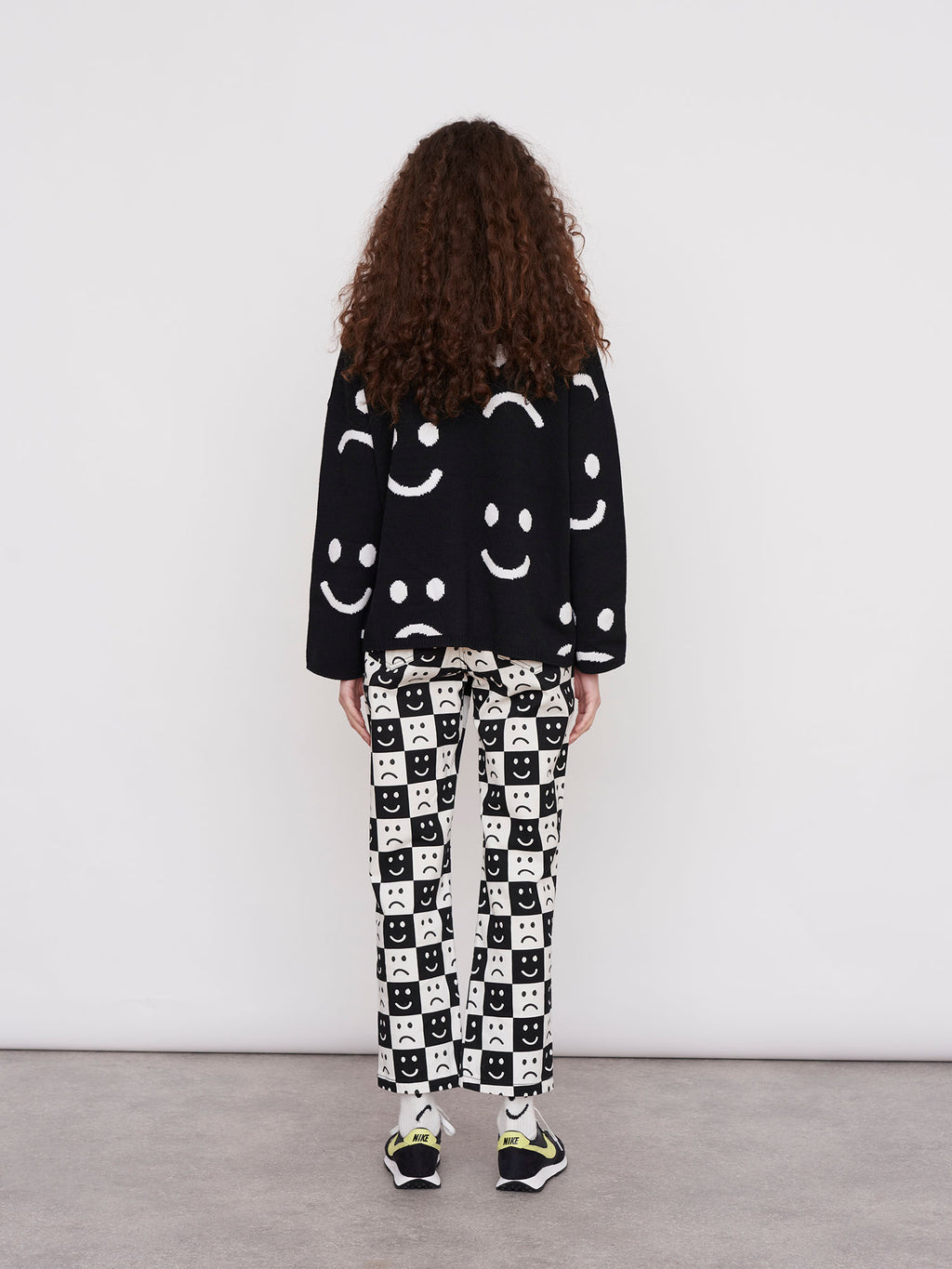 Lazy Oaf Happy Sad Knit Jumper