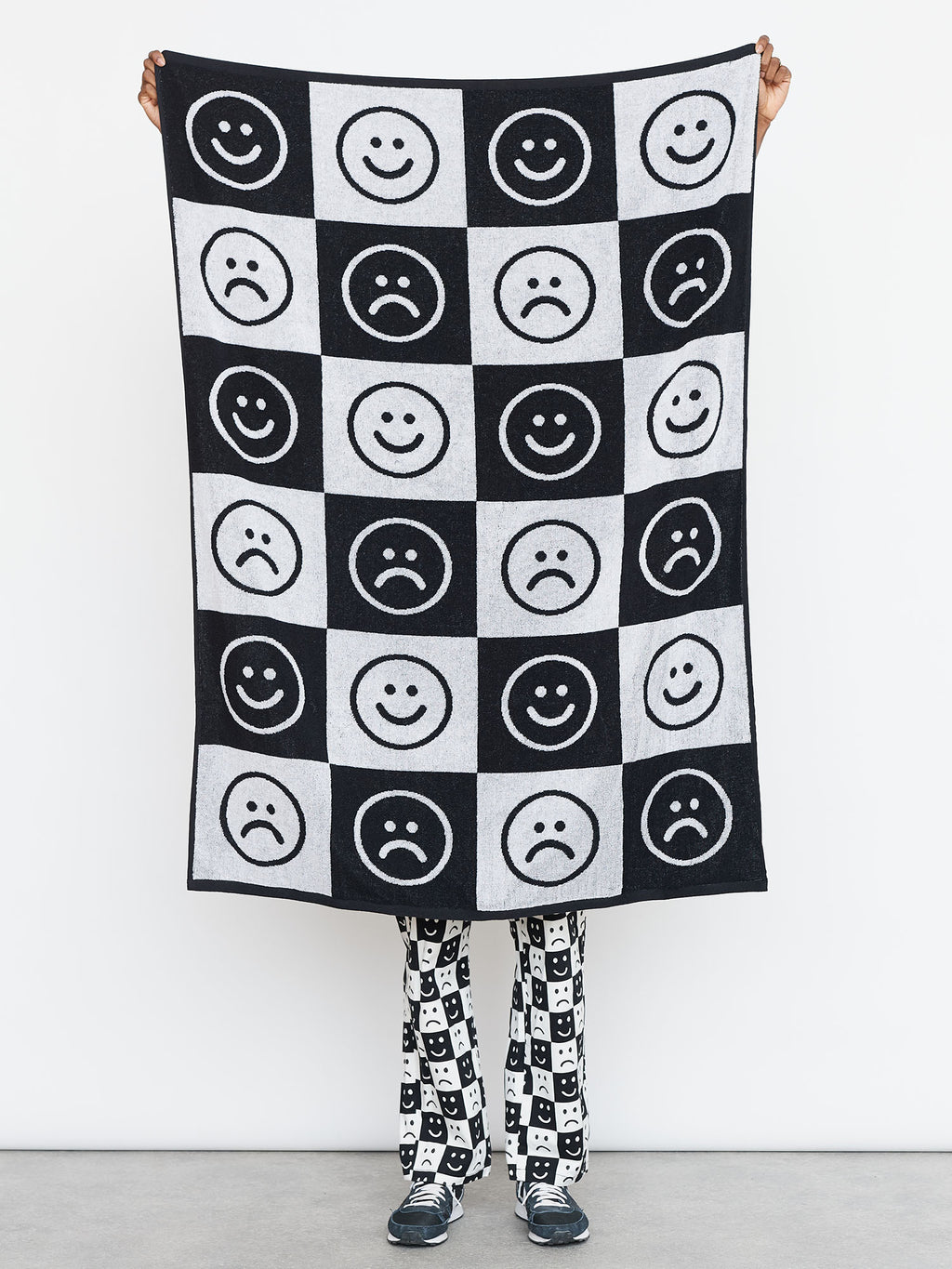 Lazy Oaf Check Your Face Bath Towel