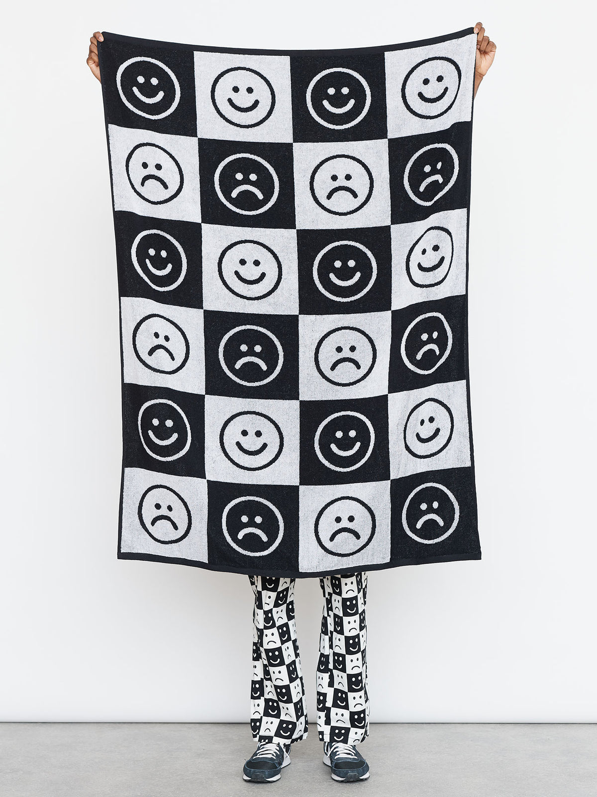 Lazy Oaf Check Your Face Bath Towel