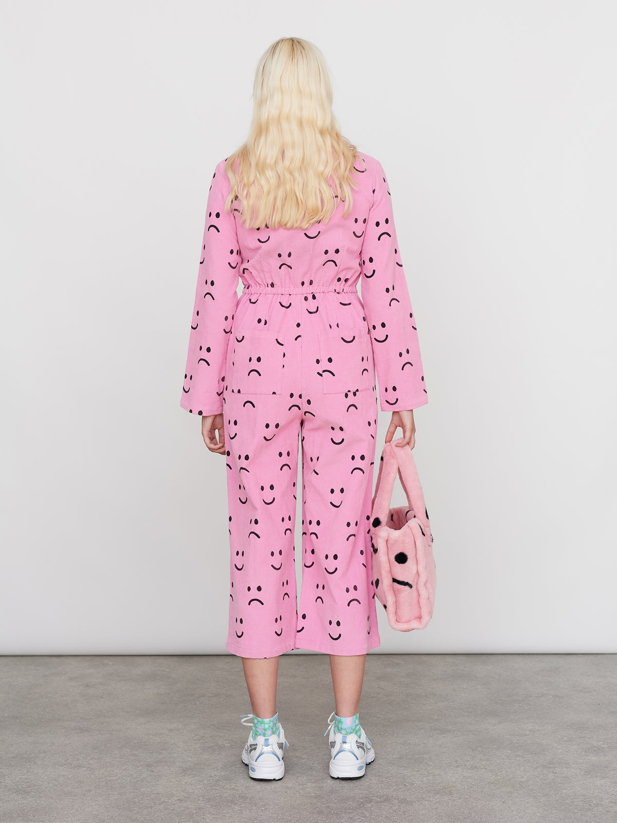 Happy Sad Cord Jumpsuit