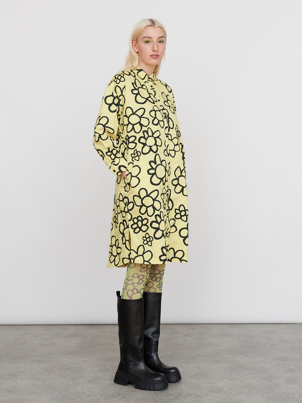 Fresh As A Daisy Shirt Dress