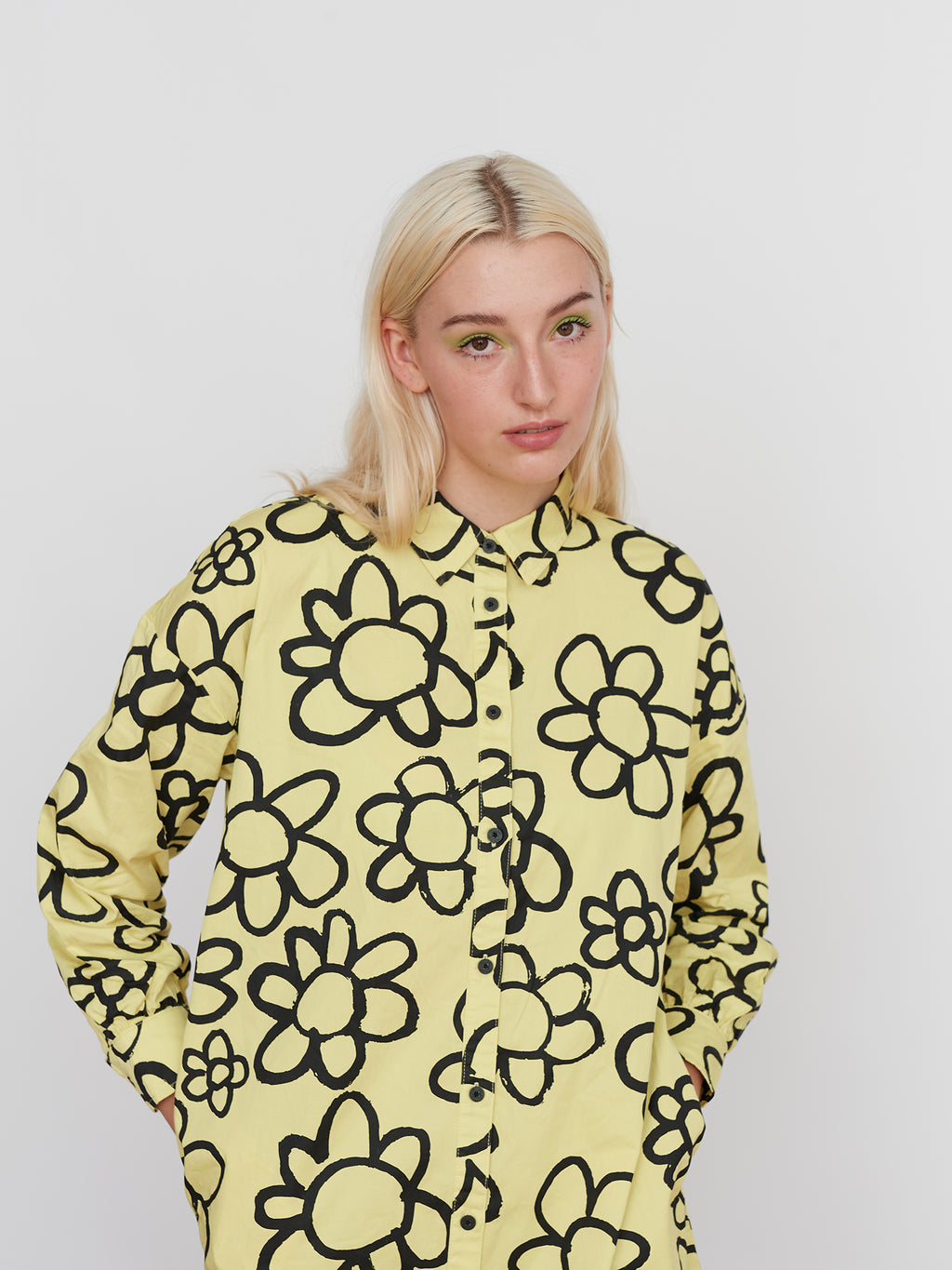 Fresh As A Daisy Shirt Dress