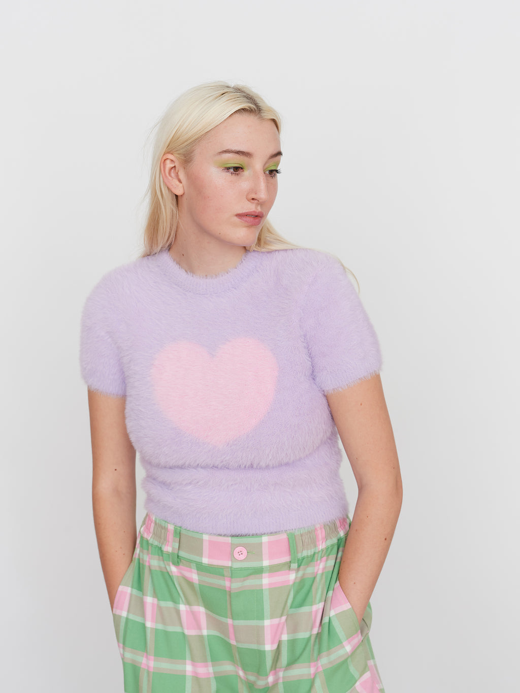 Heavy Heart Knitted Top
