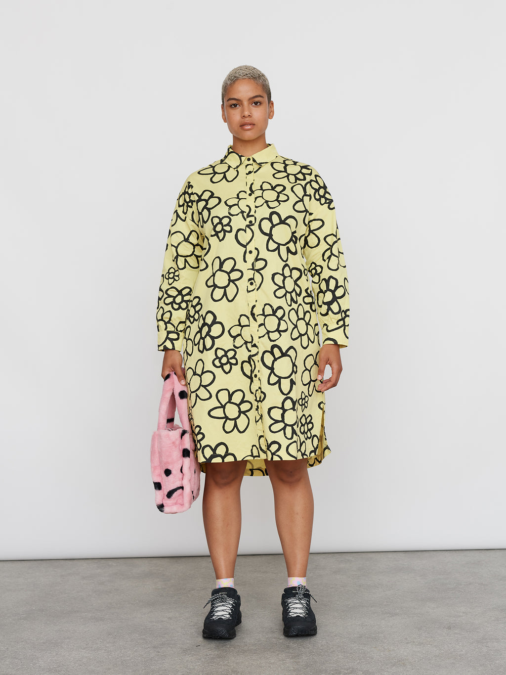 Fresh As A Daisy Shirt Dress
