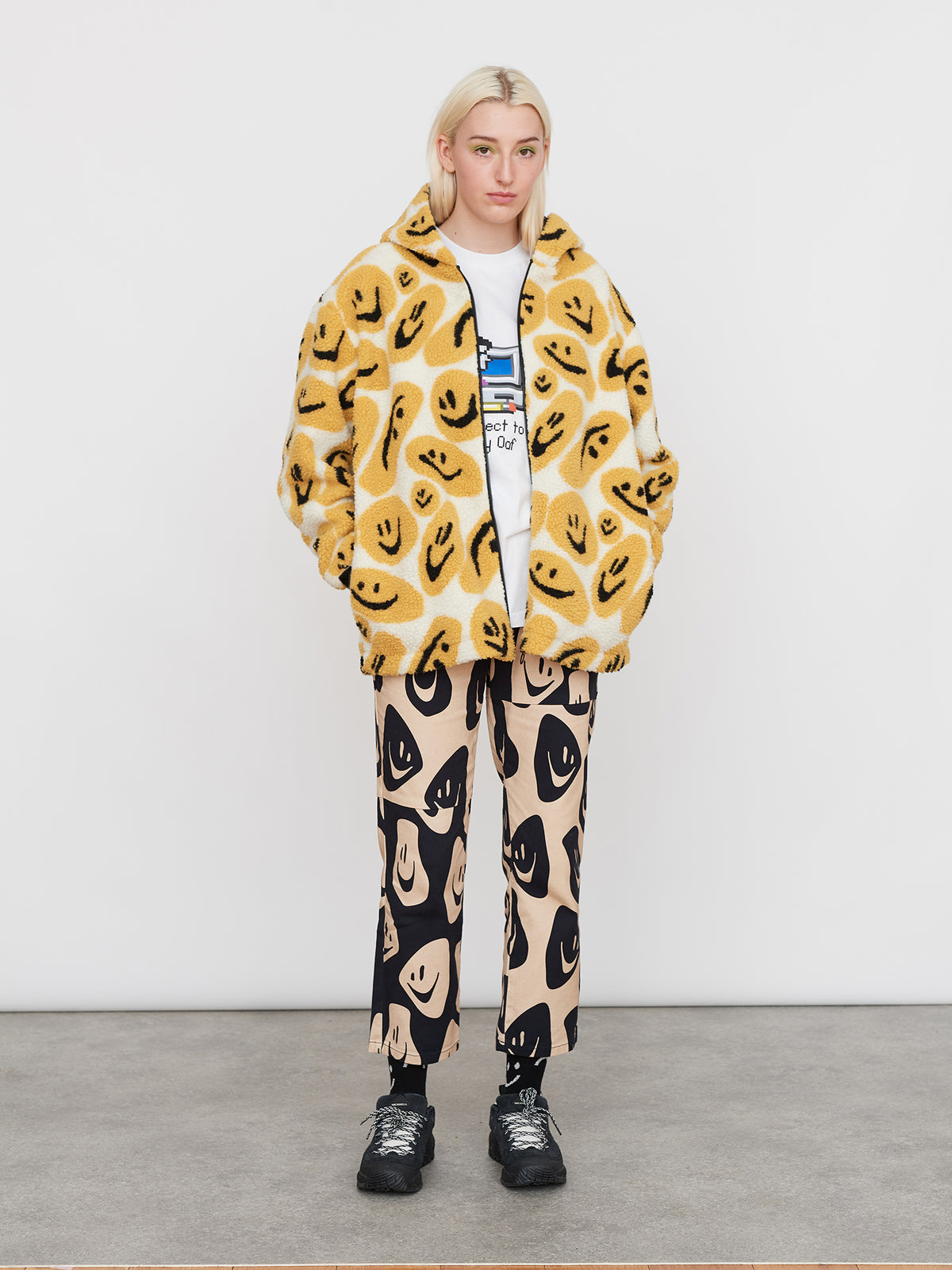 Squish Face Zip Through Fleece
