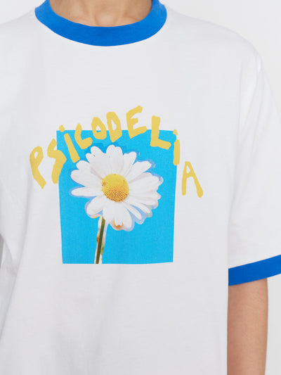 LO X David Méndez Alonso Psicodelia Flower Ringer T-Shirt