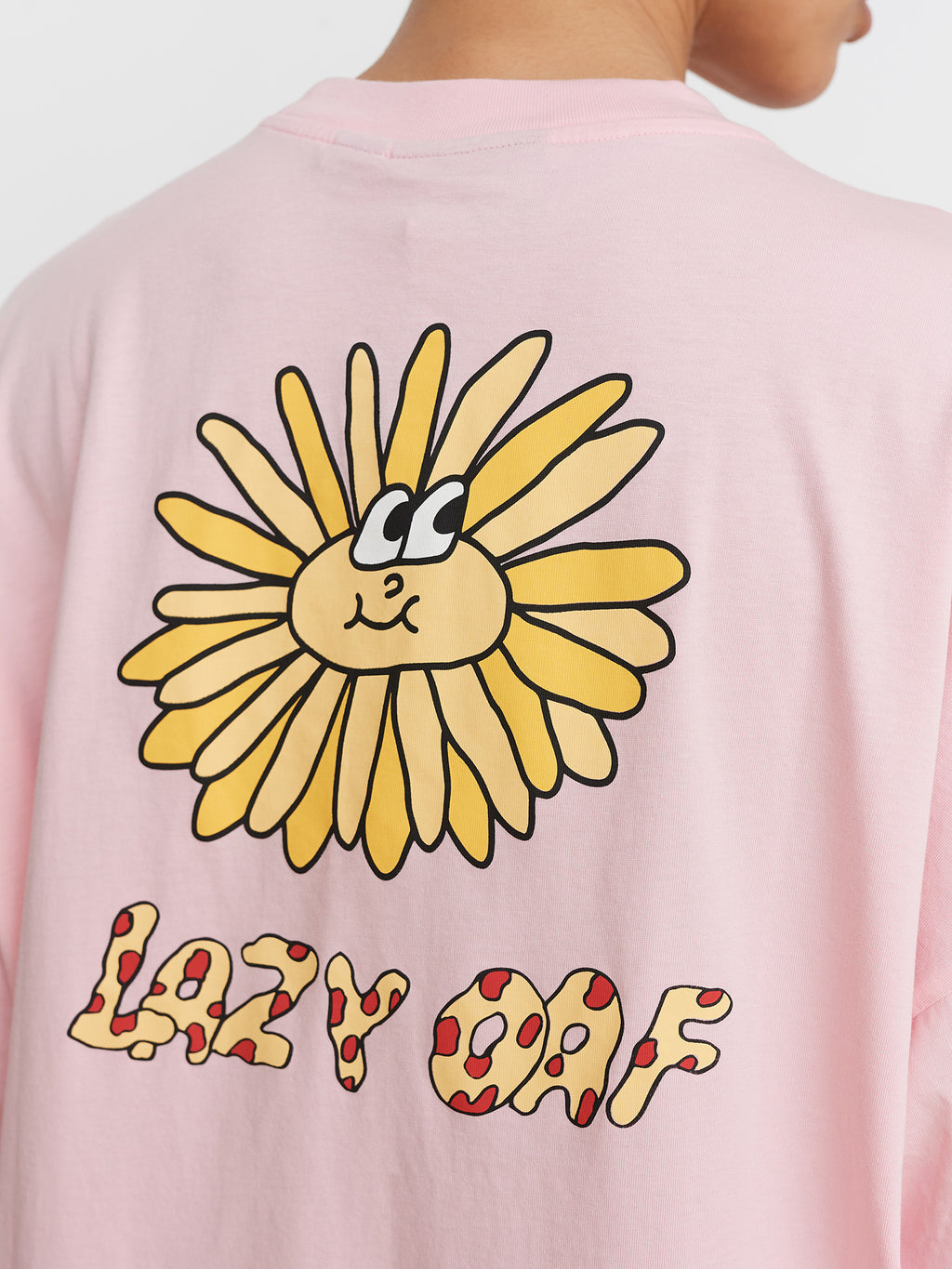 Lazy Oaf Pink Sunflower Tshirt Dress