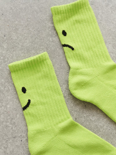 Happy Sad Limey Socks