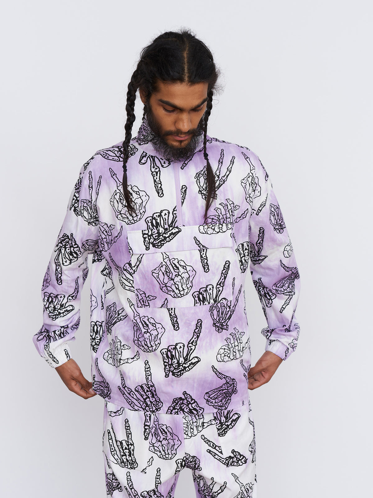 Skeletons In The Closet Quarter Zip Jacket