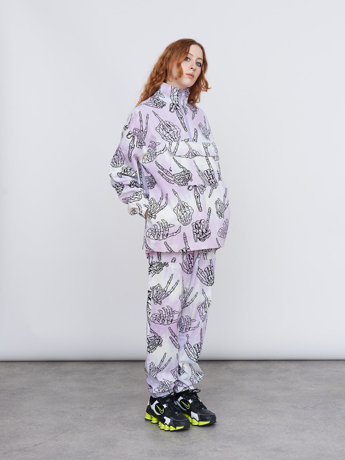 Skeletons In The Closet Quarter Zip Jacket