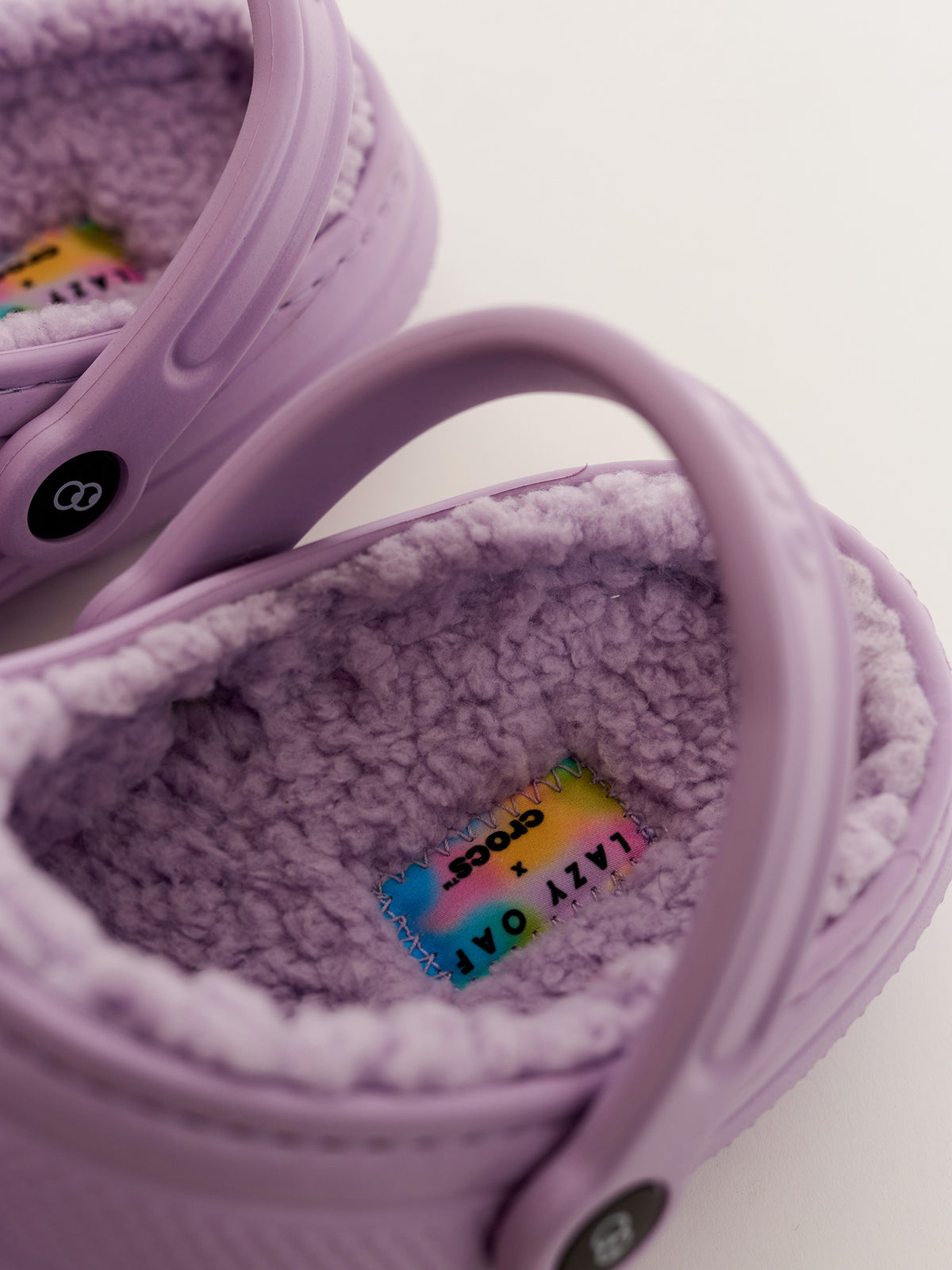 LO X Crocs Three-Eyed Teddy Lined Clog